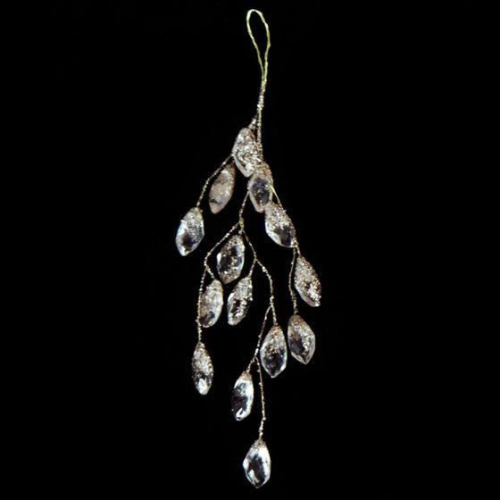 Украшение новогоднее &quot;Веточка, L5 W3 H30 см