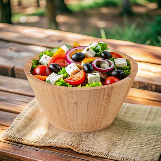 Миска EDEM 20х10см бамбуковая