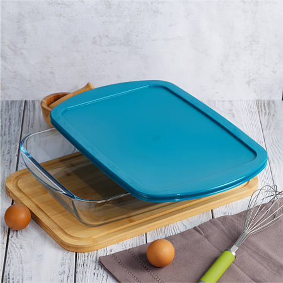 Прямоугольная форма с крышкой XL 4,5л 40х27х7см