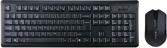Клавиатура+мышь A4Tech V-Track 4200N беспроводной черный