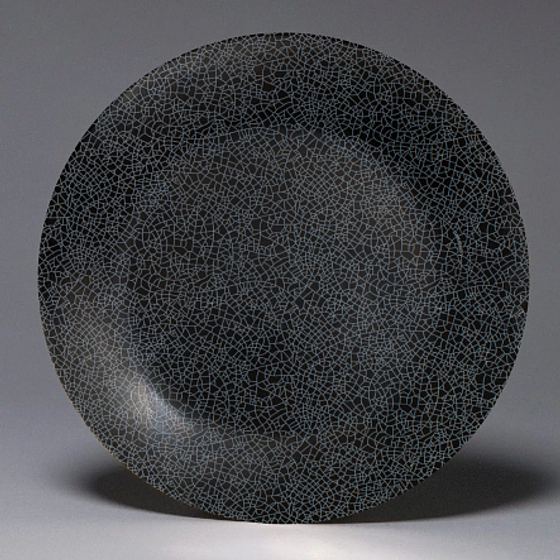 Тарелка обеденная ZOE BLACK 20см