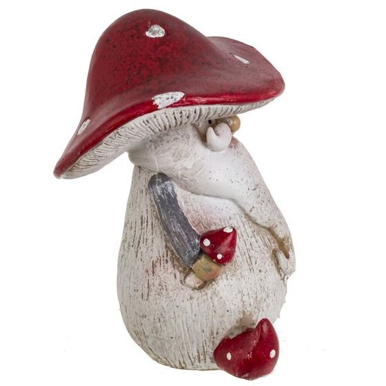 Фигурка декоративная &quot;Гриб&quot;, L8,5 W8,5 H10,5 см