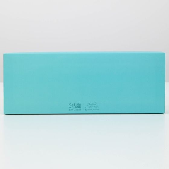 !Коробка для десерта 2 штуки «Тиффани», 26, 2 х 8 х 9,7 см