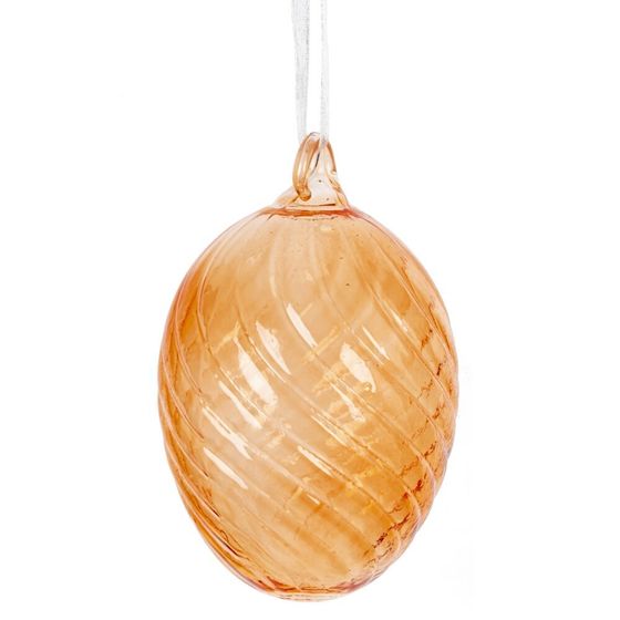 Набор из 3-х изделий декоративных подвесных &quot;Яйцо пасхальное&quot; (6*9), L19 W10 H6 см