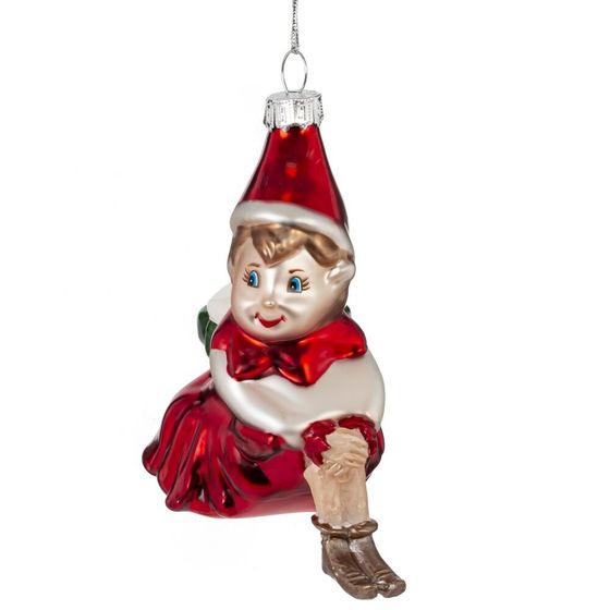 Украшение новогоднее &quot;Девочка&quot;, L10 W6 H10,5 см