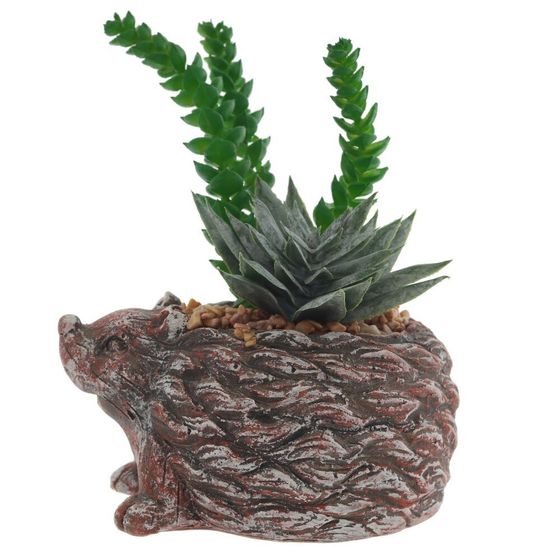 Цветочная композиция &quot;Суккулент&quot;, L14 W12 H12 см, 4в.