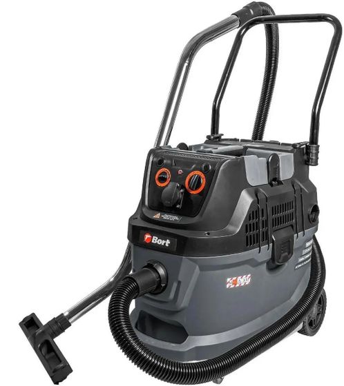 Строительный пылесос Bort BAX-600E 1600Вт (уборка: сухая/влажная) (93418149)