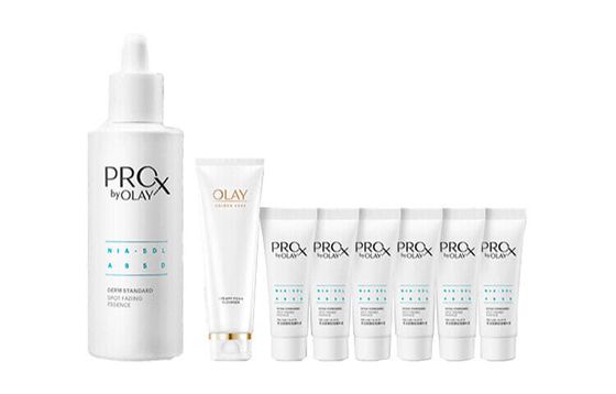 OLAY White Radiance Cleanse Skincare Sets Dark Spot Lightening Hydrating Moisturizing Second Generation Set Of 8