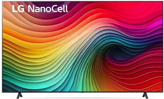 Телевизор LED 86&quot; LG 86NANO80T6A.ARUG синяя сажа 4K UHD SmartTV безрамочный