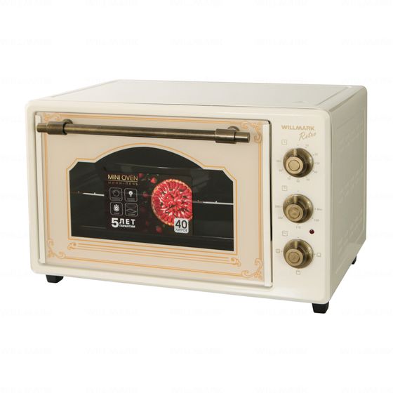 Мини-печь Willmark WOF-405BR 40л 1400Вт бежевый