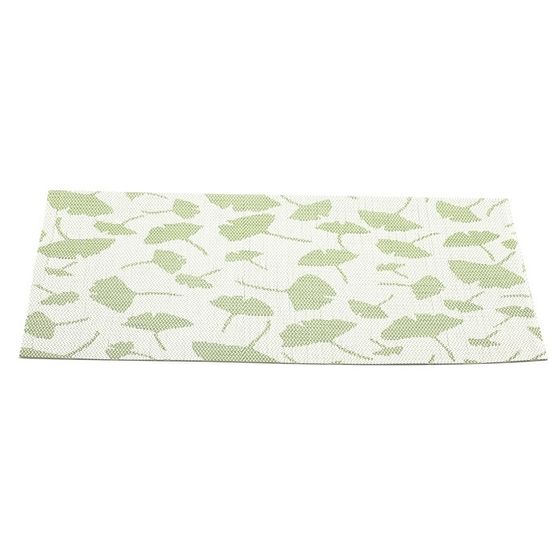 !09 Салфетка под горячее"Зонтики" 30/40 см. цвет салатовый