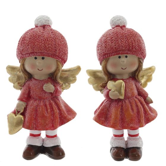 Фигурка декоративная &quot;Ангел&quot;,  L5,5 W4,5 H11 см, 2в.