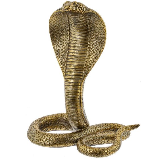 Фигурка декоративная &quot;Змея&quot;, L20 W15 H27 см, 3в.