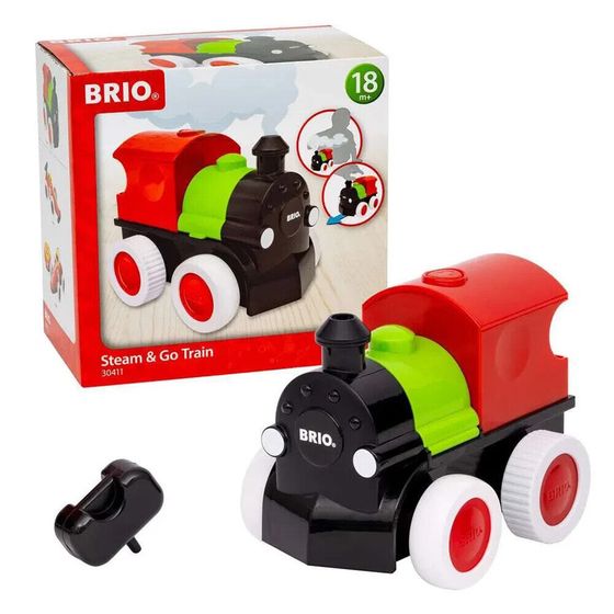 BRIO Steam &amp; Go Train 30411