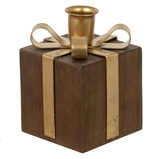 Подсвечник, L8 W8 H12 см