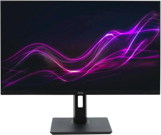 Монитор 27&quot; Hiper ProView KB2710 черный IPS LED 5ms 16:9 HDMI M/M матовая HAS Piv 250cd 178гр/178гр 1920x1080 75Hz FreeSync DP FHD USB 4.5кг