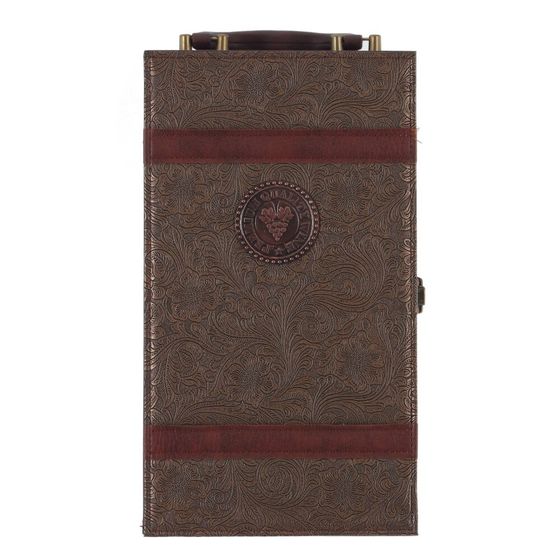 Шкатулка для бутылок с набором сомелье, Д19,5 Ш12 В35 см