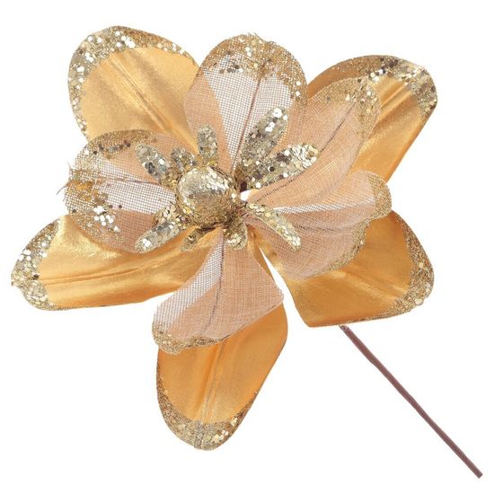 Цветок искусственный &quot;Магнолия&quot;, L25 W25 H31 см, 2в.