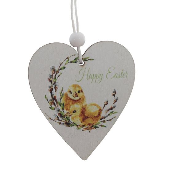 Набор из 9-ти изделий декоративных подвесных &quot;Сердце&quot; (5*0,5*6), L19,5 W6,5 H2 см