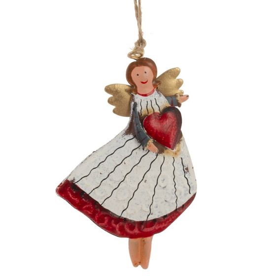 Изделие декоративное подвесное "Ангел", L7,5 W1,5 H11,5 см, 4в.