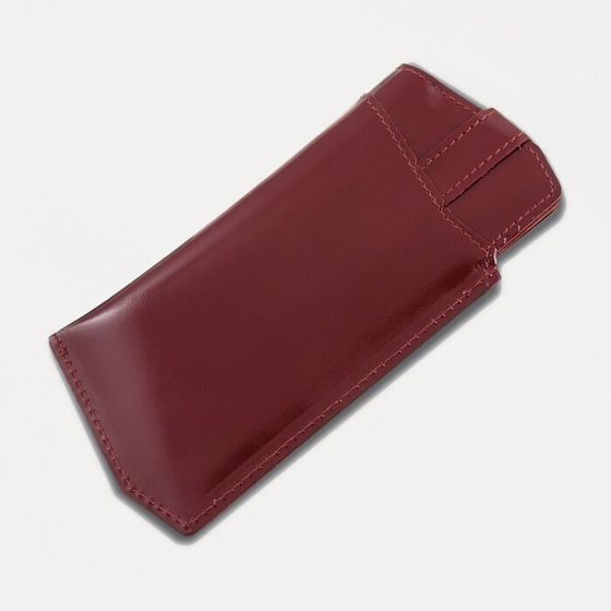 !09 Футляр для очков, 17,7 × 0,5 × 8,5 см, цвет бордо