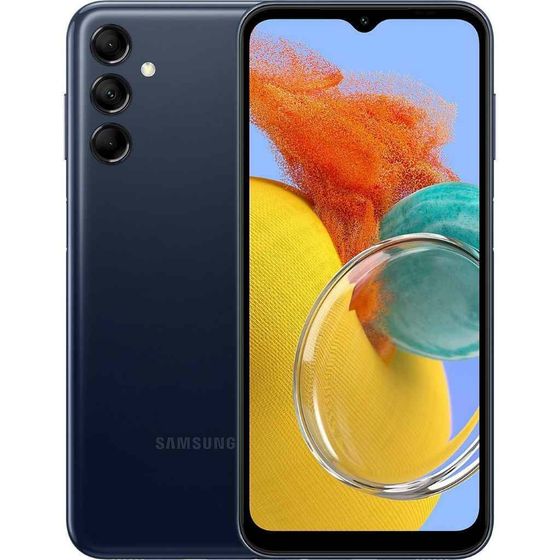 Смартфон Samsung Galaxy M14 4/64Gb темно-синий (SM-M146BDBUCAU)