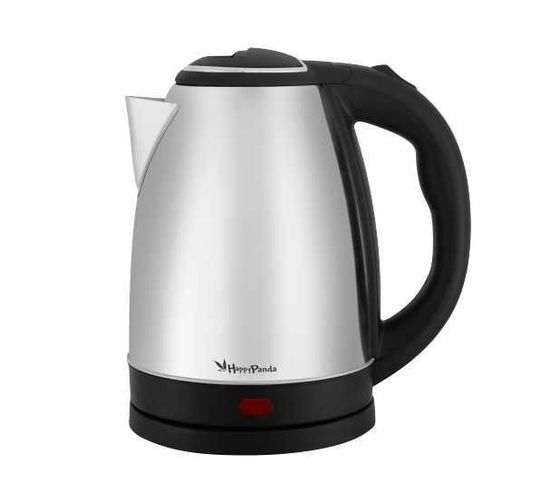Чайник электрический Happy Panda HP-2134 1.8л 1800Вт мат.нержавеющая сталь /черный