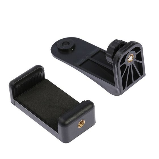 !09 Крепление для телефона под штатив/монопод, ширина 8 см, чёрный