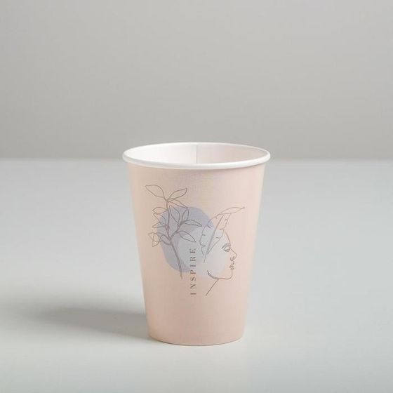 !09 Стаканчики для цветов микс (набор 8 штук) : «Inspire» 350 мл.(4 штуки) + Enjoy, 350 мл (3 штуки) + Best wishes, 350 мл. (1 штука)