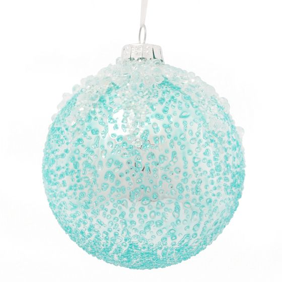 Украшение новогоднее "Шар", D 10 см, L10 W10 H10 см
