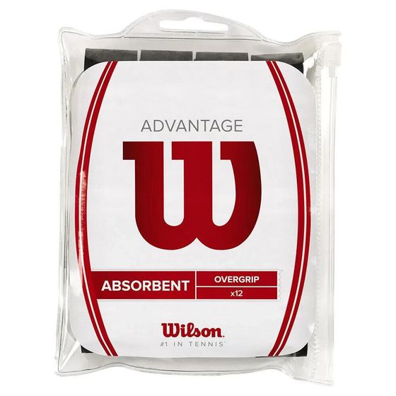 WILSON Advantage Tennis Overgrip 12 units