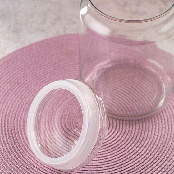 Банка для продуктов БИГ КЛАБ с крышкой 2л