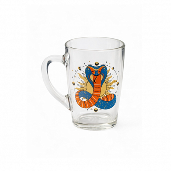 Кружка КАППУЧИНО МИСТИЧЕСКИЕ ЗМЕИ 300мл