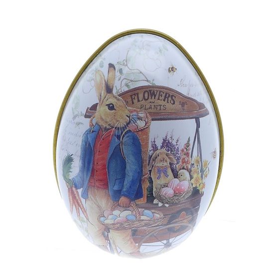 Изделие декоративное &quot;Яйцо-шкатулка&quot;, L6 W4,5 H5 см