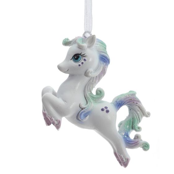 Фигурка декоративная подвесная &quot;Лошадка&quot;, L8 W2 H6,5 см, 2в.