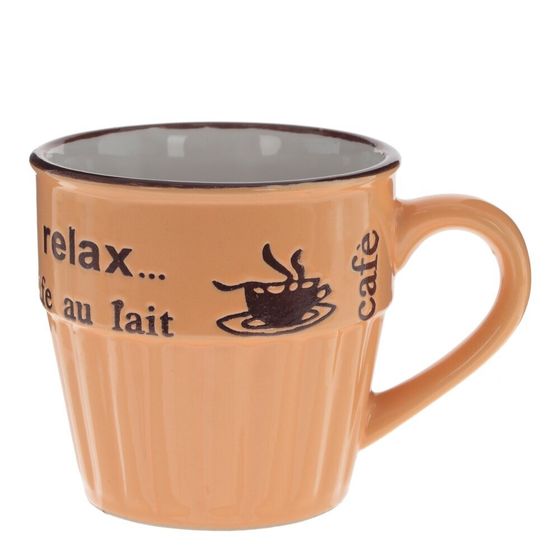 Кружка 400 мл, L13 W9,5 H9 см,дизайн микс