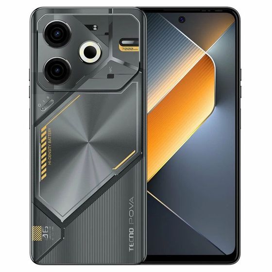 Смартфон Tecno Pova 6 Neo 8/256Gb черный (LI6 Speed Black)