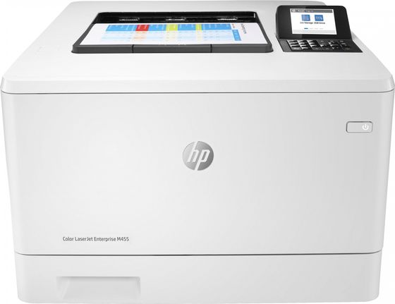 Принтер лазерный HP Color LaserJet Pro M455dn A4 Duplex Net белый (3PZ95A)
