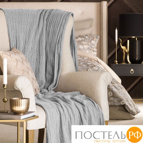 Togas ХОЛТИ плед 130х180 серый