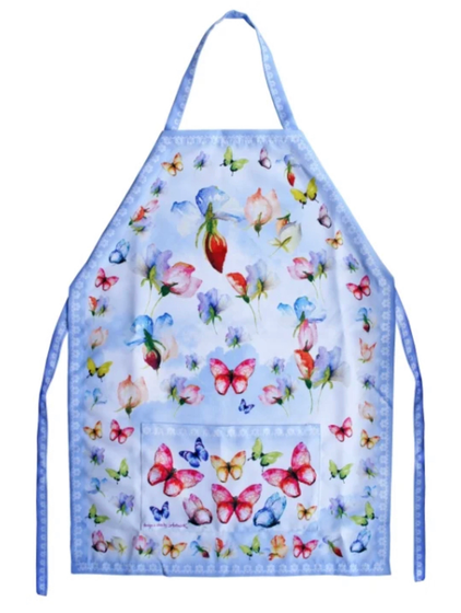 !09 Детский фартук Цветы 44x51 см. ПВХ Gift Home