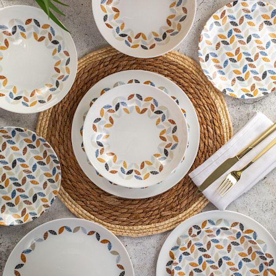 Тарелка обеденная FLORESCENCE 25см