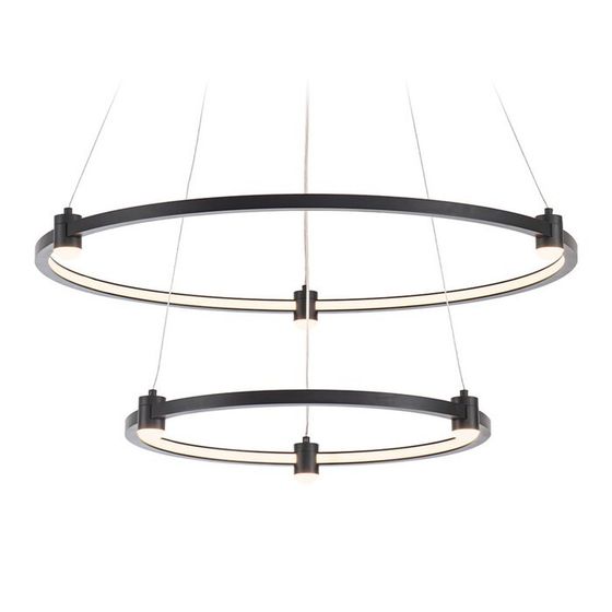 Светильник светодиодный подвесной Ambrella light, LineTech, FL5506, LED, 45 Вт, 3600Lum, 3000-6400К, цвет чёрный