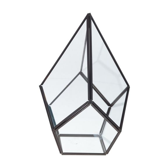 Ваза для искусственных цветов, L15 W15 H24 см