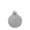 Набор из 12шт, Украшение новогоднее Шар &quot;Серебряный жемчуг&quot;, D 4 см, L9,5 W9,5 H10,5 см