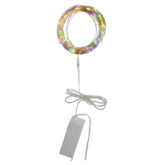 Электрогирлянда (200 разноцвет), L2050 W0,2 H0,2 см