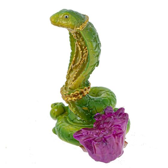 Фигурка декоративная &quot;Змейка&quot;, L5,5 W3,5 H6 см, 4в.