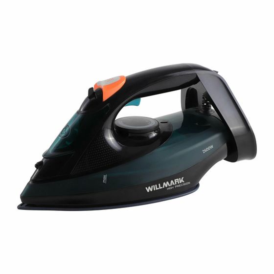 Утюг Willmark SI-2658CA 2400Вт черный/темно-зеленый