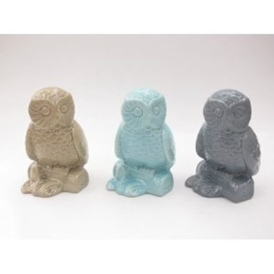 Фигурка декоративная &quot;Сова&quot;, L8,8 W8,5 H14 см, 2в.