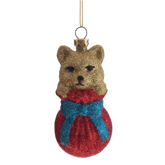 Украшение новогоднее &quot;Кот в мешке&quot;, L5 W4 H11,5 см