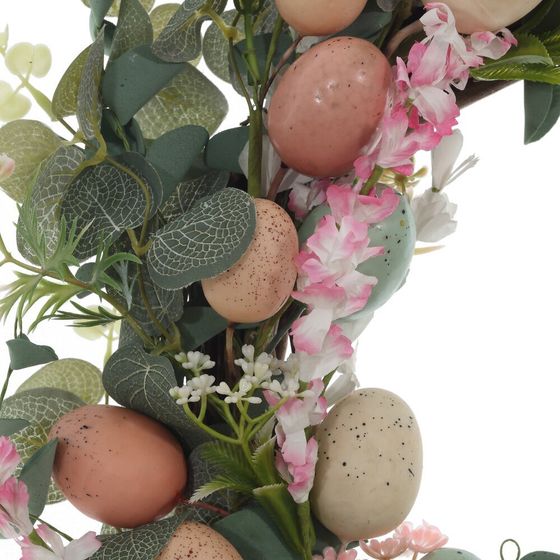 Изделие декоративное &quot;Венок пасхальный&quot;, L39 W39 H7 см